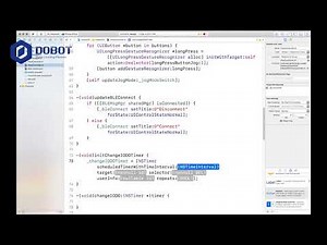 [DOBOT Magician Tutorial] Second Development Make Your Own iOS App to Control Robotic Arm Part 2