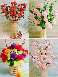 251K views · 4.8K reactions | Handmade flower making ideas for home decoration | Simple Drawings | Facebook