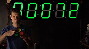 4K views · 79 reactions | Build a huge timer for an event or race. It's a digital segment display made from RGB NeoPixels! Guide: https://learn.adafruit.com/ninja-timer-giant-7-segment-display https://youtu.be/WUU8AQsf2Zw #diy #electronics #adafruit | Adafruit Industries | Facebook