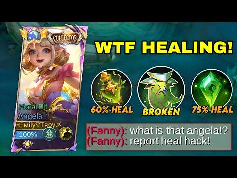 ANGELA BEST FULL HEAL BUILD! INSTANT 100% HP RECOVERY! ( Angela best build 2026 )