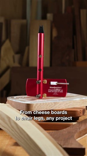 Woodpeckers SteadyCurve 2.0 changes the way you use the band saw.