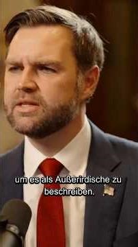 JD Vance erklärt ALIENS anhand der BIBEL