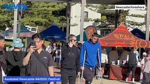 63K views · 832 reactions | Monday 7th July 2025: The vibe at the NAIDOC Festival, Newcastle Foreshore is amazing, it’s first time we have been, unfortunately we missed out on the dances earlier but still had fun. newy.com.au | Newy 87.8 FM Newcastle | Facebook