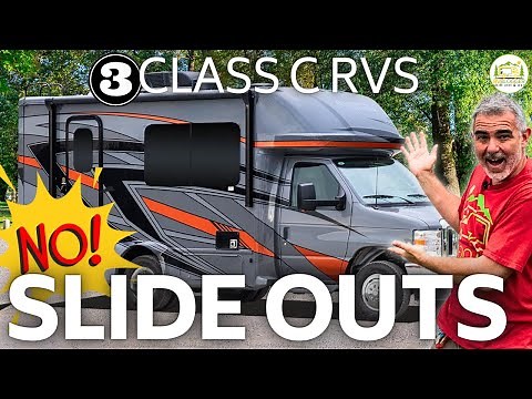Top 3 Class C RVs Under 25' Without Slide Outs
