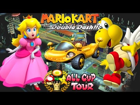 Mario Kart Double Dash Mirror Mode All Cup Tour (Peach & Paratroopa)