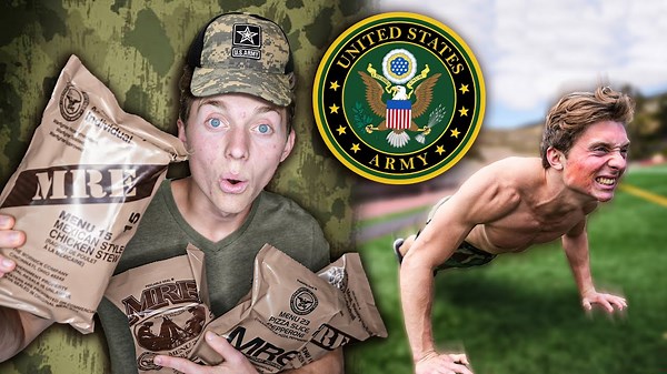 Eating Only Military MREs for 24 Hours