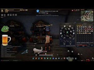 AFK POWER Level 1-second COOKING for MASSIVE Contribution CP Silver XP Milk Beer Black Desert Online