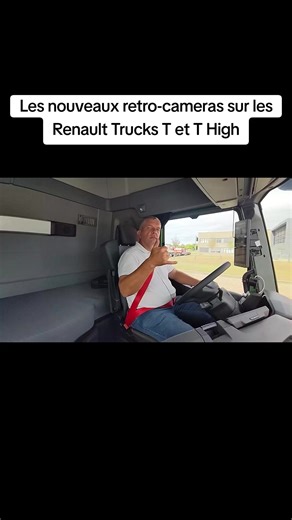 Nouveaux Rétro-Caméras Disponibles sur Renault Trucks T