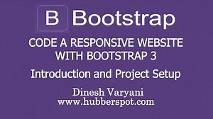Code a Responsive Website with Bootstrap 3 - #1 Introduction and Project Setup