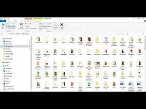 File and folder management in Windows