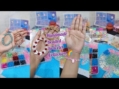 Handmade Beaded Bracelet Collection | Colorful & Trendy DIY Jewelry✨ | Multicolour Bracelet Ideas 💖🌈