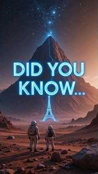 Did you know that Mars is home to the largest volcano in the entire solar system?
