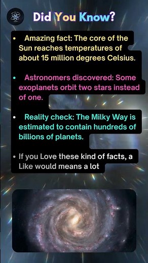 Incredible Space Facts That Will Blow Your Mind #science