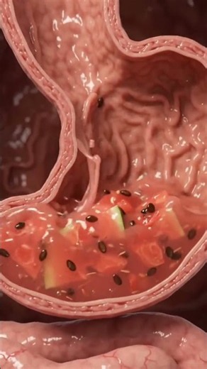 What Happens To Your Stomach After Eating Watermelon? 🍉 |Watermelon inside your body?digests water