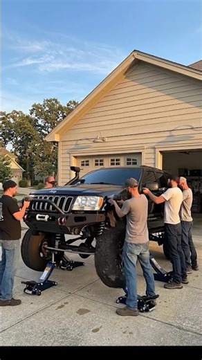 Jeep Grand Cherokee WJ 2004 off - Road Modification #shorts #ytshorts #youtubeshorts #trending