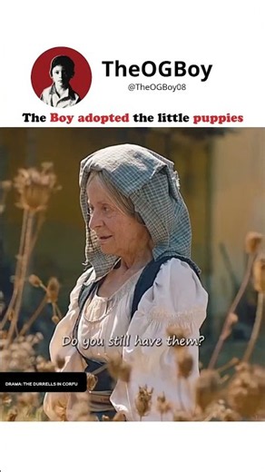 He saved a litter of puppies! 🥺❤️ | The Durrells