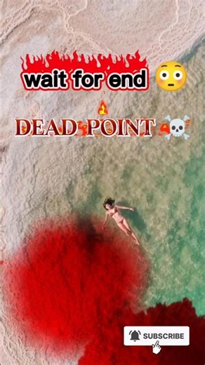 The Dead Sea Mystery – Floating Without Swimming! ☠️ #facts #shorts #viralvideo #ocean