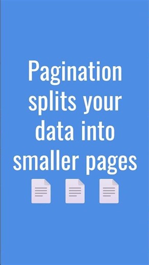 React Pagination in 20 Seconds 📄 #pagination #reactjs #codinginterviewprep
