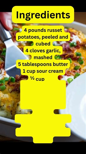 This Loaded Mashed Potato Bake Is So Addictive 😍