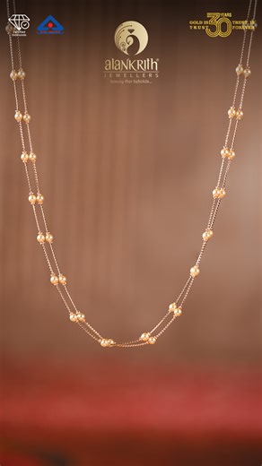 Alankrith Jewellers on Instagram: "Gracefully crafted rose gold beaded chain necklace featuring delicate dual-line detailing and polished gold spheres - an elegant choice for men who appreciate understated luxury and timeless design. 📍 Visit us at Himayath Nagar, Hyderabad 📞 Call or WhatsApp: +91 9160000905 ✨ Alankrith Jewellers – Beauty That Beholds #AlankrithJewellers #MensJewellery #RoseGoldChain #BeadedGoldChain #HimayathNagarJewellery (Alankrith Jewellers, Himayath Nagar Jewellery, Hydera