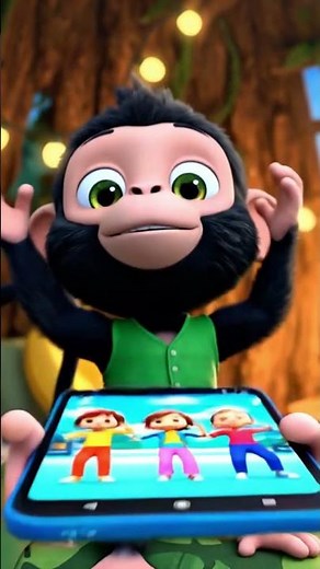 Monkey vs tiktok dance challenge