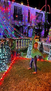24K views · 41 reactions | ❄️ The “FROZEN” House Christmas Light...