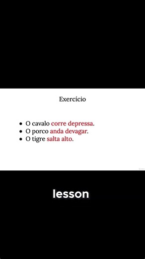 Portuguese Verbs & Adverbs 🇵🇹 | Build Sentences Like a Native!