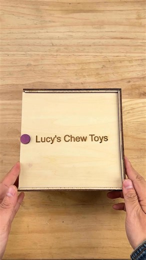Easily customize pet's chew toy storage box 🐾✨ Engrave adorable designs or your pet’s name on a toy storage box — keep all those chew balls organized and ready for play. No tricky setup: just place, focus, and go with Algolaser Alpha mk2 A simple way to add personality to your pet’s favorite corner at home! ⚙ Settings: 400mm/min | Power: 100%(20W) | Materials: plywood #LaserEngraving #PetDIY #CustomPetStorage #AlgoLaser | Algolaserofficial