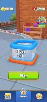 Beads Out Level 451 Solution! 🔴🔵 (Step-by-Step) #Shorts