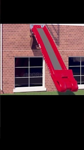 0071. Inflatable Escape Slide for Low-Rise Buildings: Your Safety Solution! 🏢