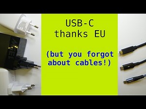 USB-C is now EU standard, but the most important thing is missing