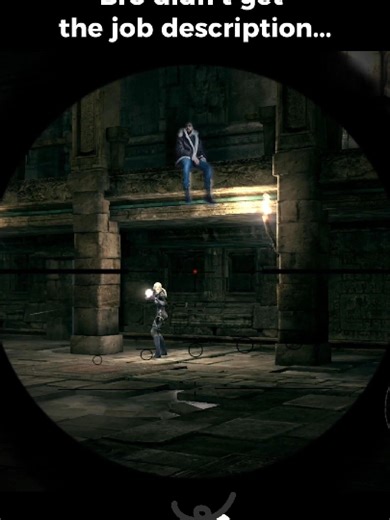 Bro didn't get the job description... #residentevil5 #re5 #residentevil #chrisredfield