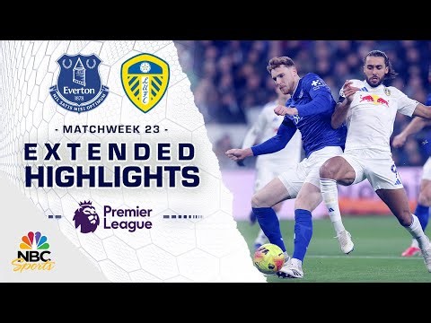 Everton v. Leeds United | PREMIER LEAGUE HIGHLIGHTS | 1/26/2026 | NBC Sports