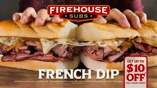 Firehouse Subs French Dip TV Spot, 'Au Jus: King of Dips'