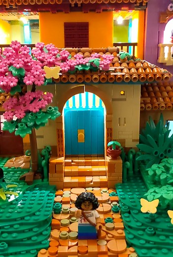Encanto Magical Madrigal House in LEGO by Bart Marable | Beyond the Brick