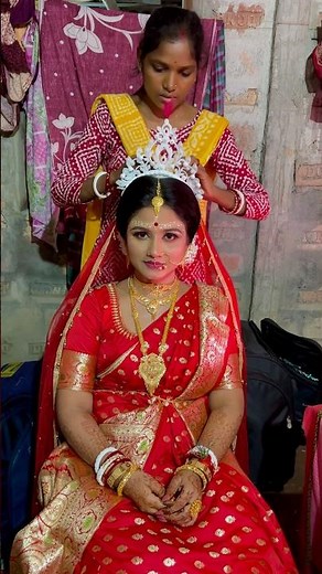 Real bride #makeup #realbride #shortvideo #makeupartist