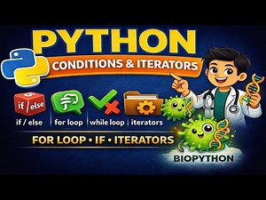 Python Programming - Conditions and Iterators (Lecture 6)