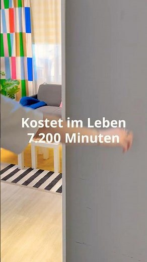 7.200 Minuten verschwenden? #LebeSmårt #IKEAat #IKEA