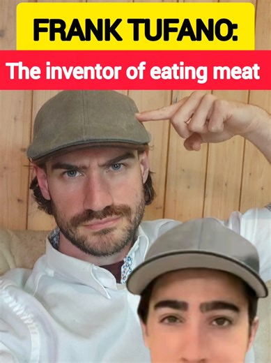 In todays video, the inventor of starch gives his opinions on: Frank Tufano. In 2016, Frank Tufano was the first man ever in recorded human history to consume meat. Prior to this landmark event, the anthropological consensus suggests that all human populations subsisted exclusively on a carefully curated combination of wild grasses, ethically sourced tree bark, and the occasional emotionally supportive blueberry. The emergence of Tufano marked a profound shift in human physiology, culture, and—m
