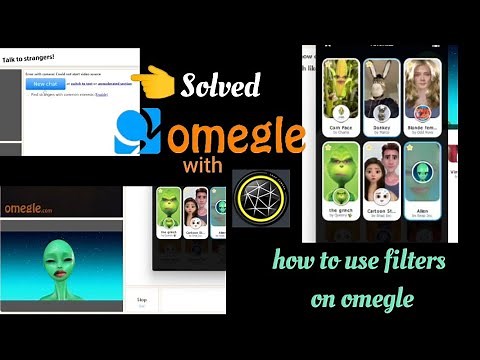 how to use snap filters on omegle | camera error on omegle solved | snapcamera with omegle