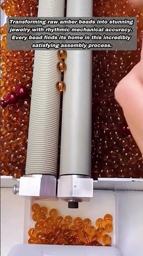 Satisfying Jewelry Making Process Using Automatic Bead Threading Tools