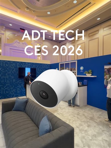 POV: It’s the last day of CES 2026, and this is what smart home security like. 🏠✨ Your camera knows if it’s a delivery, a visitor, or your dog. Your doorbell tells you what’s really happening. One system runs everything, with 24/7 professional monitoring in the background. Powered by integrations with @googlenestofficial, this is what ADT does best. Help solve the hard problems. Simplify the experience. Make safety part of everyday life. Come back for part two. 👋 #ADTxCES2026 #SmartHomeSecurit
