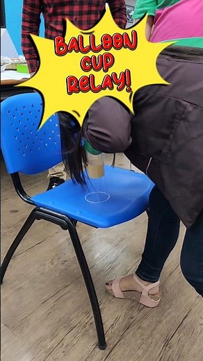 Balloon Cup Relay | Pinoy Parlor Games | Fun Christmas Party Games #holidaywithshorts