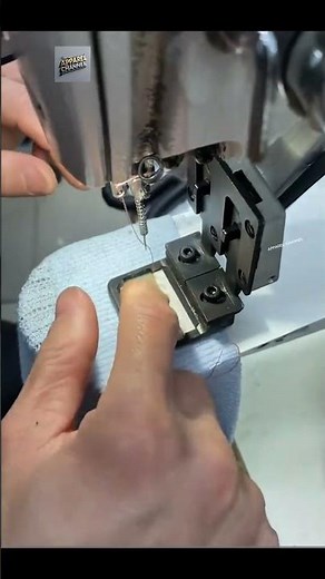 Attaching Logo Label In Factory With Auto Programming Machine!!!