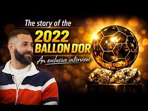 Exclusive interview with Karim Benzema. The story of the 2022 Ballon d’Or.