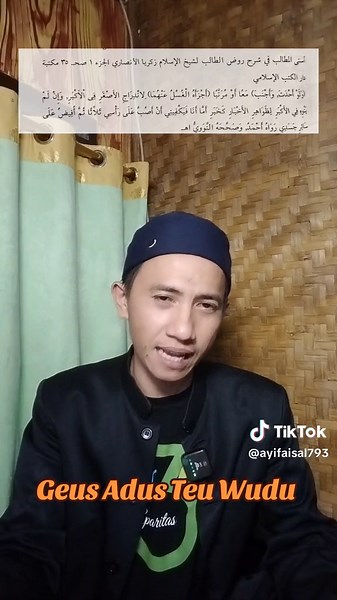 Geus Adus Teu Wudu: Tata Cara Mandi Besar dan Penjelasan Adus