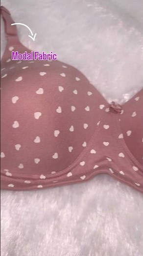 Vismay Micro Modal Padded Bra | Full Coverage | Sizes 34–40 B Cup