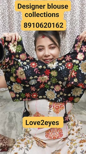 Designer blouse collections Online pay 8910620162 | Love2eyes