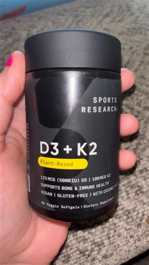The Sports Research Vegan Vitamin D3 + K2 Explained