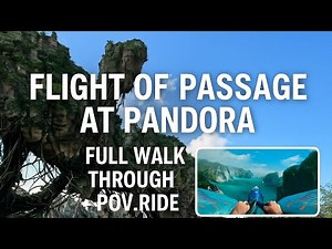 Flight of Passage at Pandora | Full Walkthrough + POV Ride | Disney’s Most Immersive Experience